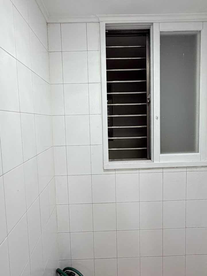 타일 오염 제거 후